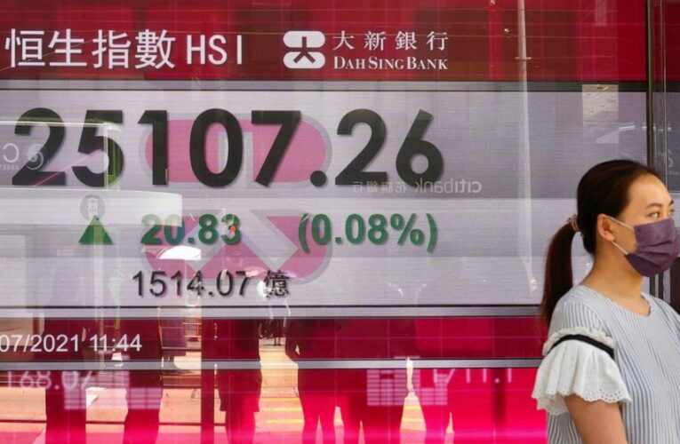 Global stocks mixed after Wall St pulls back from record