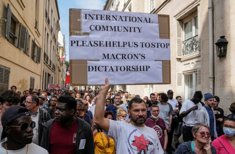 France: Thousands protest against vaccination, COVID passes