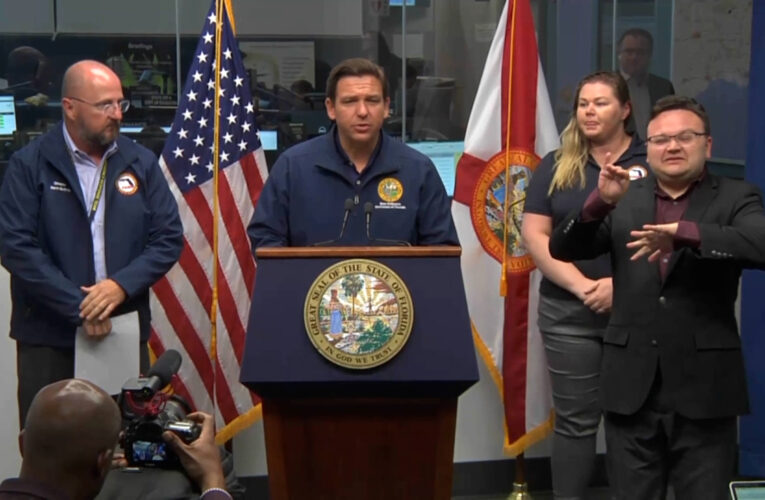 Parts of Florida’s Gulf Coast are under hurricane watches and tropical storm warnings