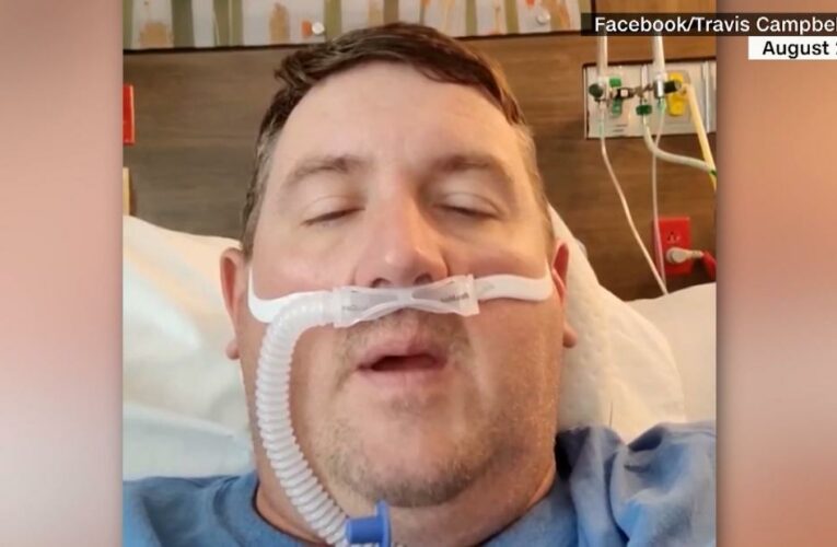 Unvaccinated man documents his Covid-19 decline in series of emotional videos