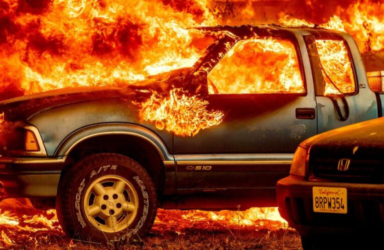 Not far south of California’s largest active fire, a blaze is growing