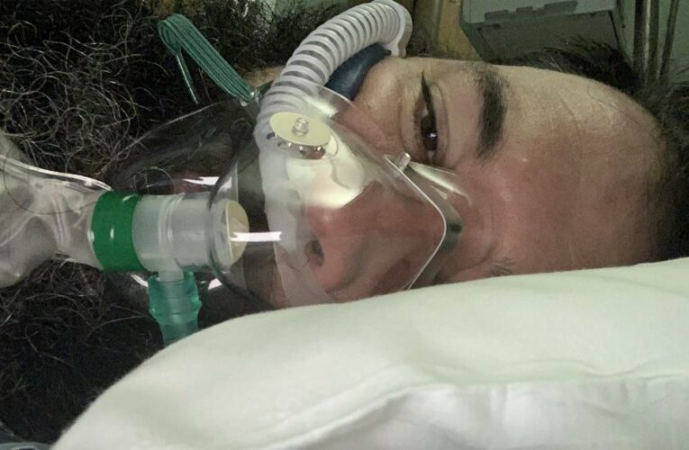 Teacher Terry Greear fought for his life during a 72-day battle with Covid. He has a message for anyone who is vaccine hesitant.
