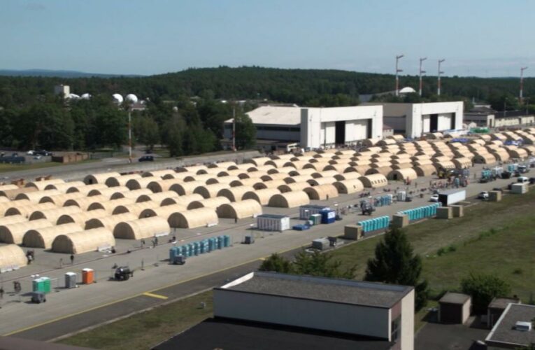 What life is like for the 7,000 evacuees at a US air base