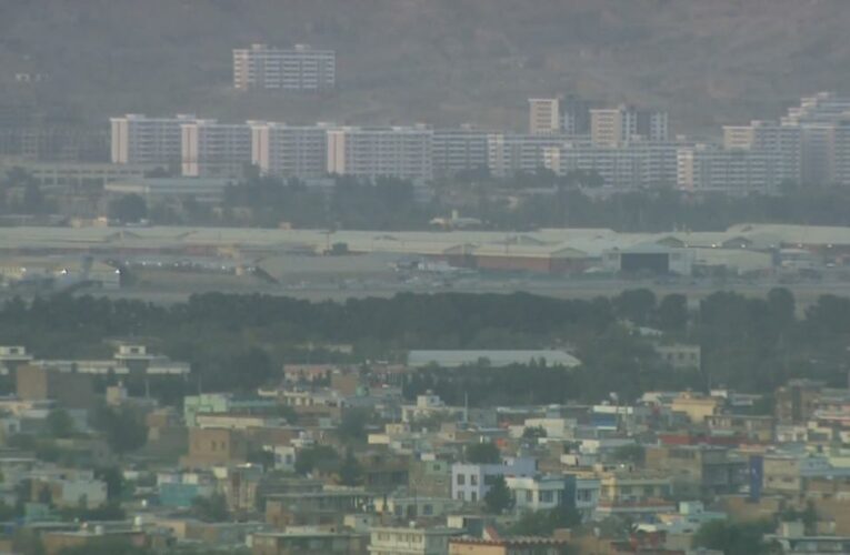Explosion hit one of the entry gates and appears to be a suicide attack, three US officials say