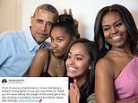 Michelle Obama praises ‘wonderful husband and father’ Barack on his 60th birthday