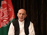 Former Afghan president Ashraf Ghani addresses his homeland after fleeing