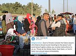 US citizens are told to STOP coming to Kabul airport due to terror threat