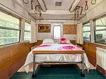 A converted train house a three hour drive from Sydney has hit the market for $1.2million