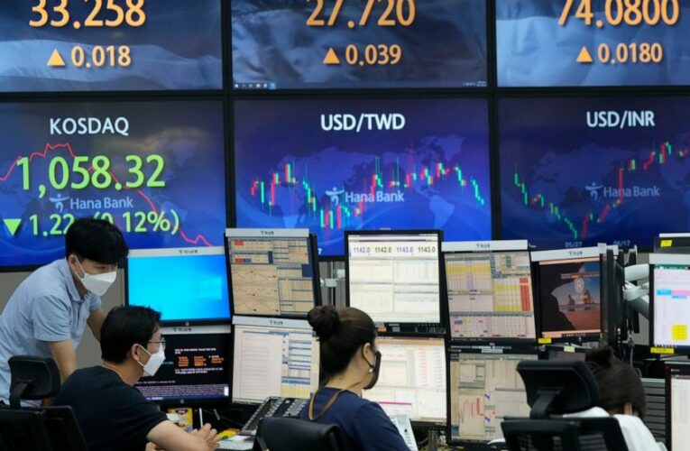 Global stock markets mixed ahead of US jobs report