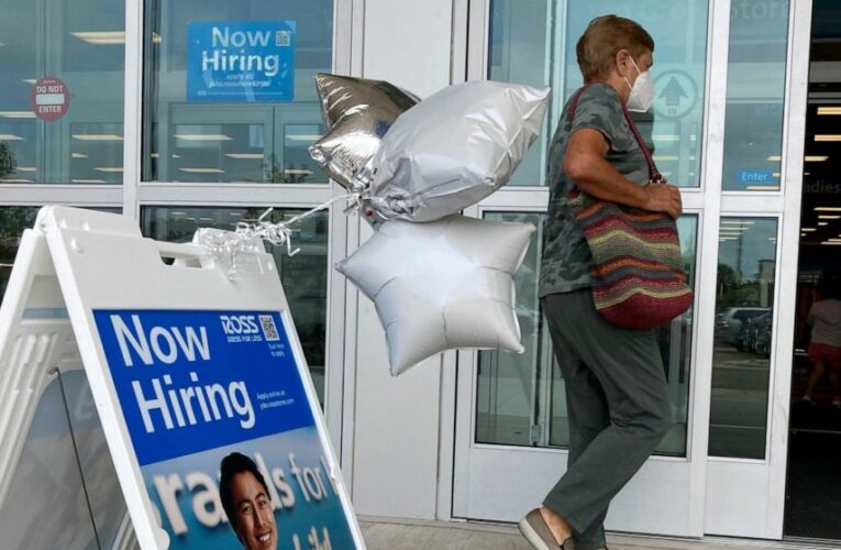 US added 943,000 jobs in July; unemployment rate at 5.4%