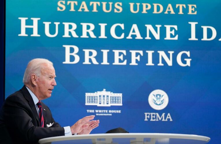 Biden to visit storm-ravaged Louisiana