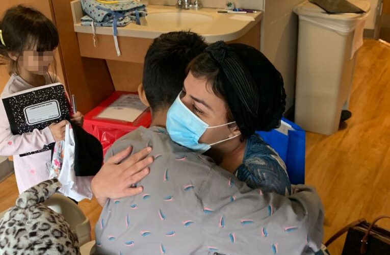 Bittersweet reunion for family torn apart by Kabul airport attack