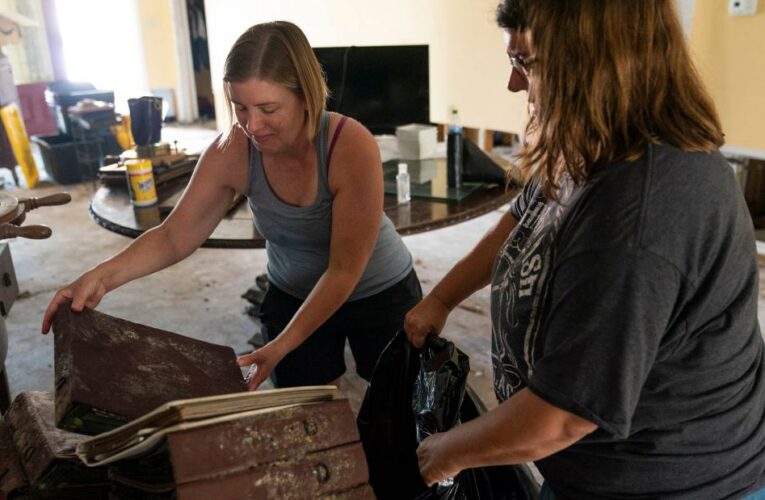 In the face of unimaginable pain and loss, many residents in the New Orleans suburb of LaPlace vow to stay in Louisiana