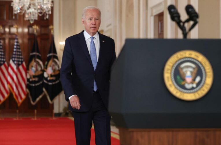 Analysis: Biden aims to re-establish authority after relentless summer