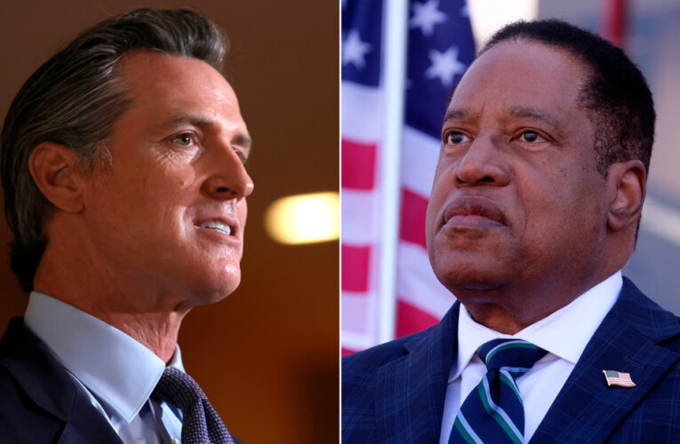 Opinion: Is Larry Elder a gift to Gavin Newsom?