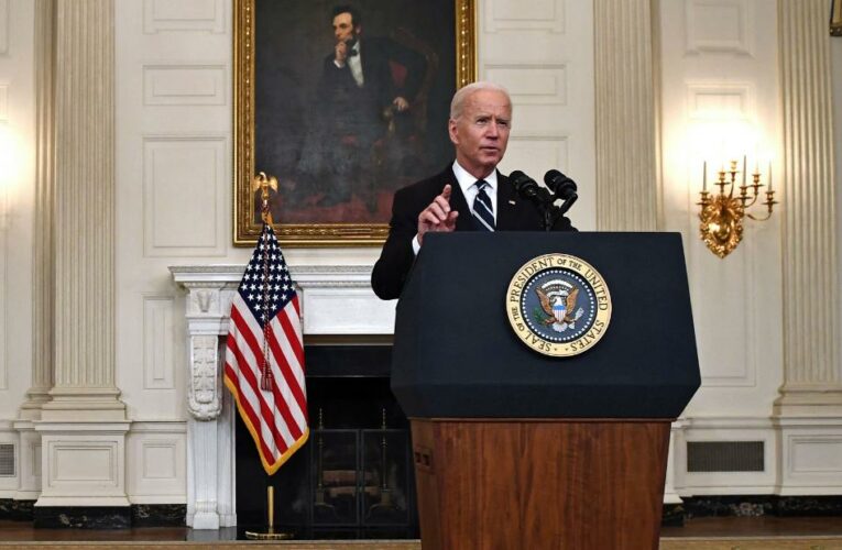 President Biden imposes more stringent rules on federal workers, and encourages private businesses to do the same, to combat the coronavirus