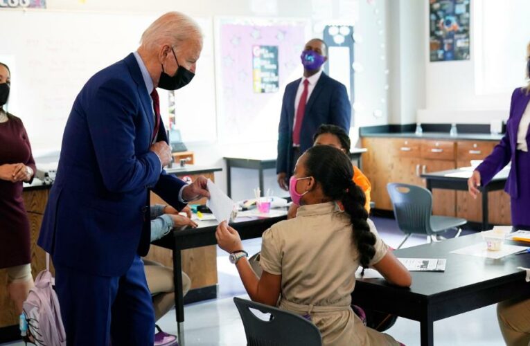 Biden to GOP critics looking to challenge new vaccine requirements in court: ‘Have at it’