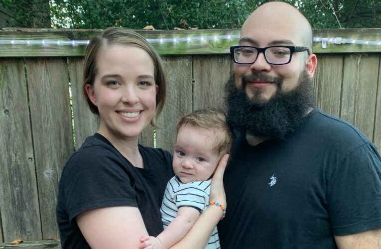 New parents landed themselves a rare night out. But it was cut short when the restaurant kicked them out for wearing face masks, they say.