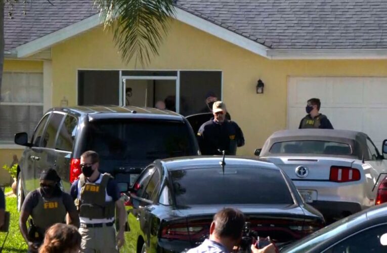 Authorities conduct a search of Brian Laundrie’s family home in Florida after human remains believed to be of Petito’s were found in Wyoming