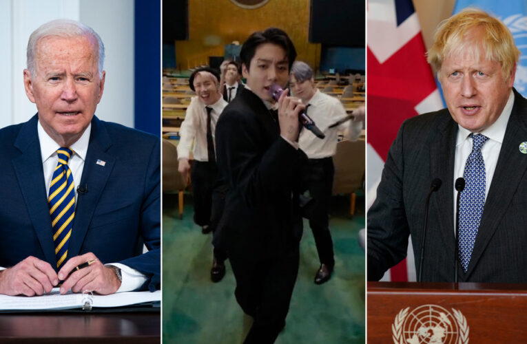 A boyband, Boris and Biden’s debut. UNGA gets underway