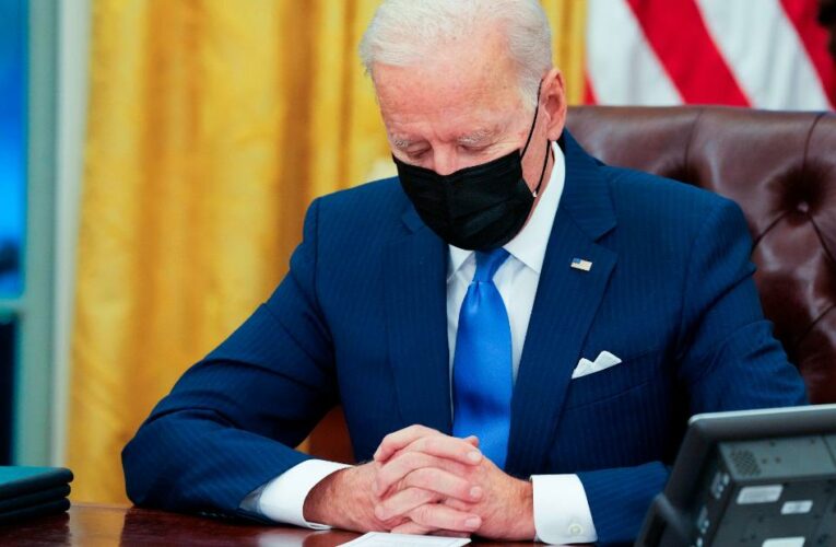 Analysis: Joe Biden’s poll numbers are plummeting at exactly the wrong time