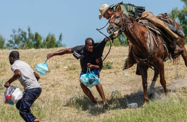 The President condemned the images and said those responsible for the actions will be punished. ‘It’s outrageous.’