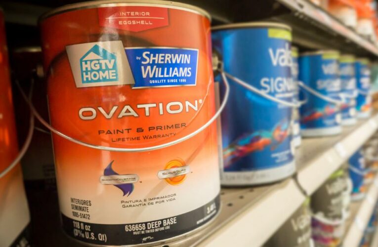 Paint is the latest product facing supply shortages