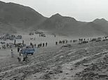 Thousands flee Taliban-held Afghanistan walking miles through desert across Pakistan and into Iran