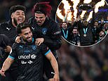 Soccer Aid 2021: Love Island star Kem Cetinay celebrates scoring TWO goals