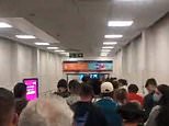 Queue chaos spreads to TWO more airports: Manchester and Luton