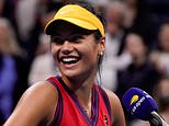 Emma Raducanu laughs off talk she is under pressure ahead of US Open final