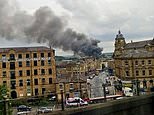Firefighters tackle huge blaze on Yorkshire industrial estate with ‘black smoke everywhere’