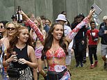 Parklife revellers make the most of dry weather and 77F temperatures at Manchester festival