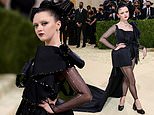 Met Gala 2021: Maisie Williams sports HORNS and a quirky black cape designed by her boyfriend