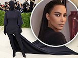 Kim Kardashian goes undercover! Kanye West inspires ex to swap sexy frocks for balaclava at Met Gala