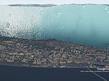Dundee: How the city would have looked 20,000 years ago under a 0.6-mile-thick ICE SHEET