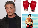 Sylvester Stallone’s movie memorabilia is being auctioned including his Rocky III boxing gloves