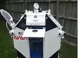 Grandfather builds mini Space X module with working doors for grandson who wants to be an astronaut 