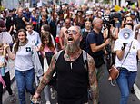 COVID UK: Anti-vaxxers march through London protesting government plans to give children Covid jab