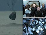 SpaceX’s first all-civilian crew return to Earth after three days in space