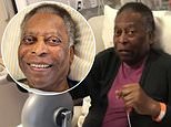 Pele keeps fit in hospital as he continues recovery after being readmitted to intensive care