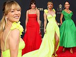 Emmy Awards 2021: Red carpet stars return for night of glamor