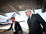 ‘We will be judged by history’: Boris Johnson calls for action on climate change as he flies to US