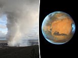 Ancient Mars was dotted with thousands of massive super volcanoes, NASA says