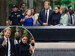 Harry and Meghan visit WTC and 9/11 Memorial with NY Gov Cathy Hochul and Bill de Blasio