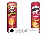 Pringles rebrand is slammed as ‘so bad it’s hurtful’