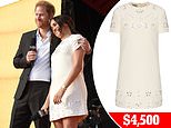 Meghan wears $4,500 designer dress while preaching about vaccine equity