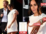 Meghan wears $4,500 designer dress while preaching about vaccine equity
