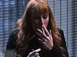Angela Rayner has a crafty cigarette after tough day at Labour conference