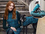 Heels, boy? Tthe clothing range that offers matching outfits for your DOG